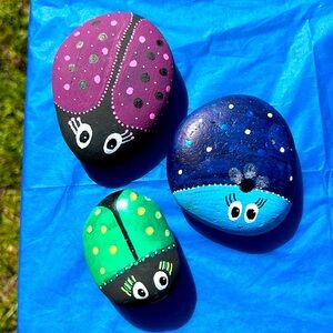 Small Painted Rocks